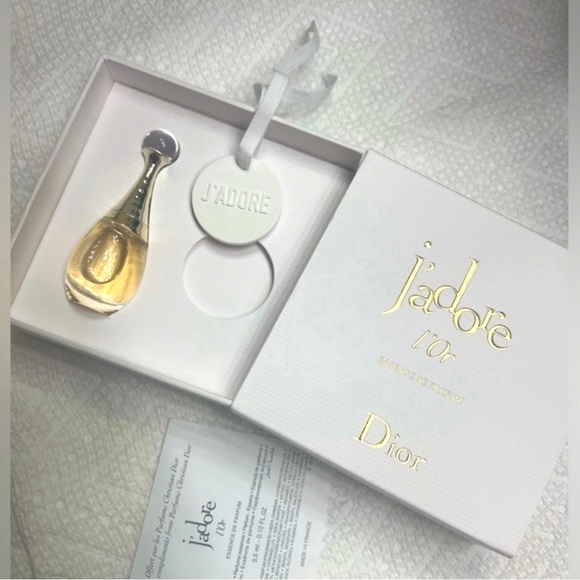 💫Dior J'adore with Gold Accents ornament - Picture 1 of 4